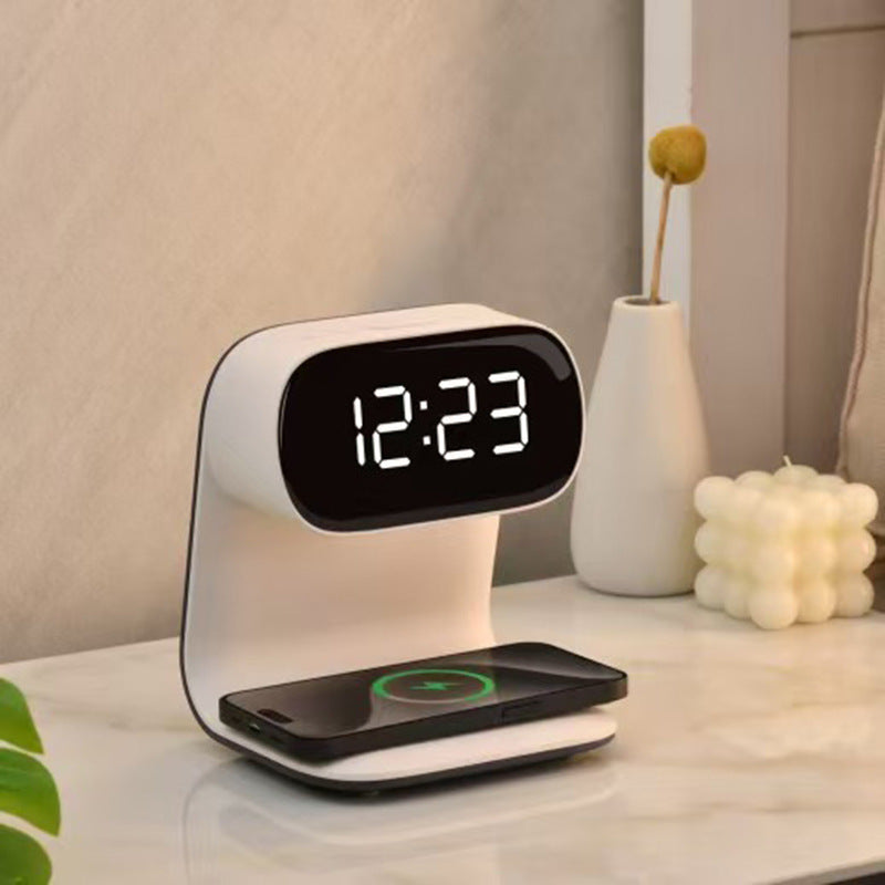 Multifunctional Wireless Charger Alarm Clock