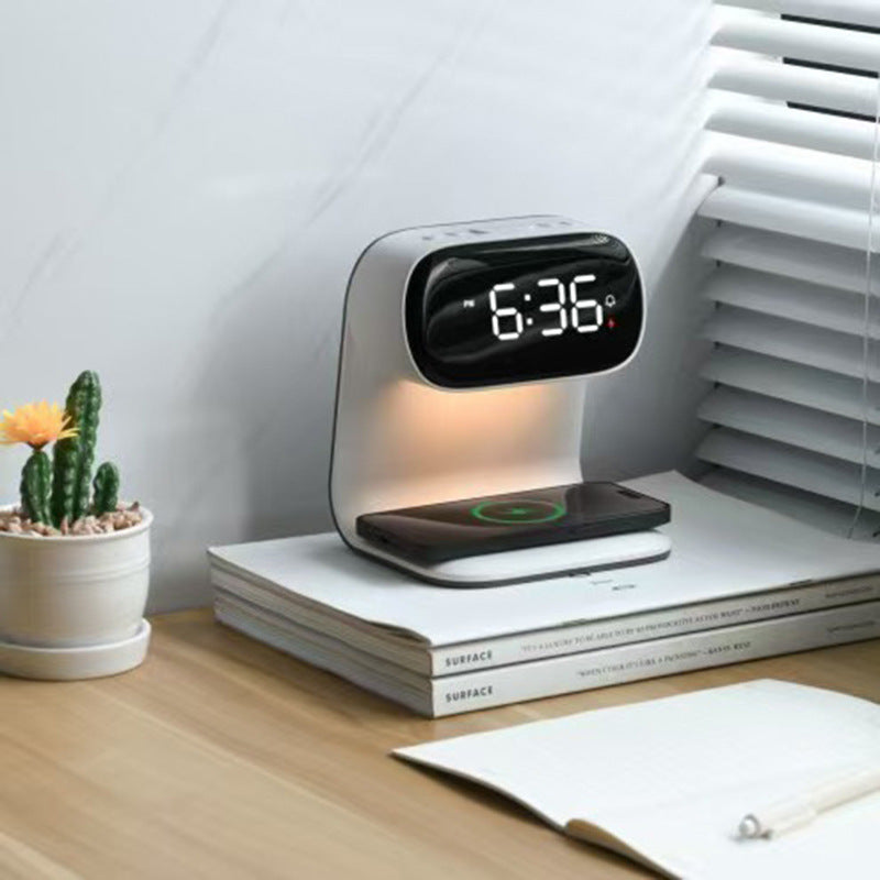 Multifunctional Wireless Charger Alarm Clock