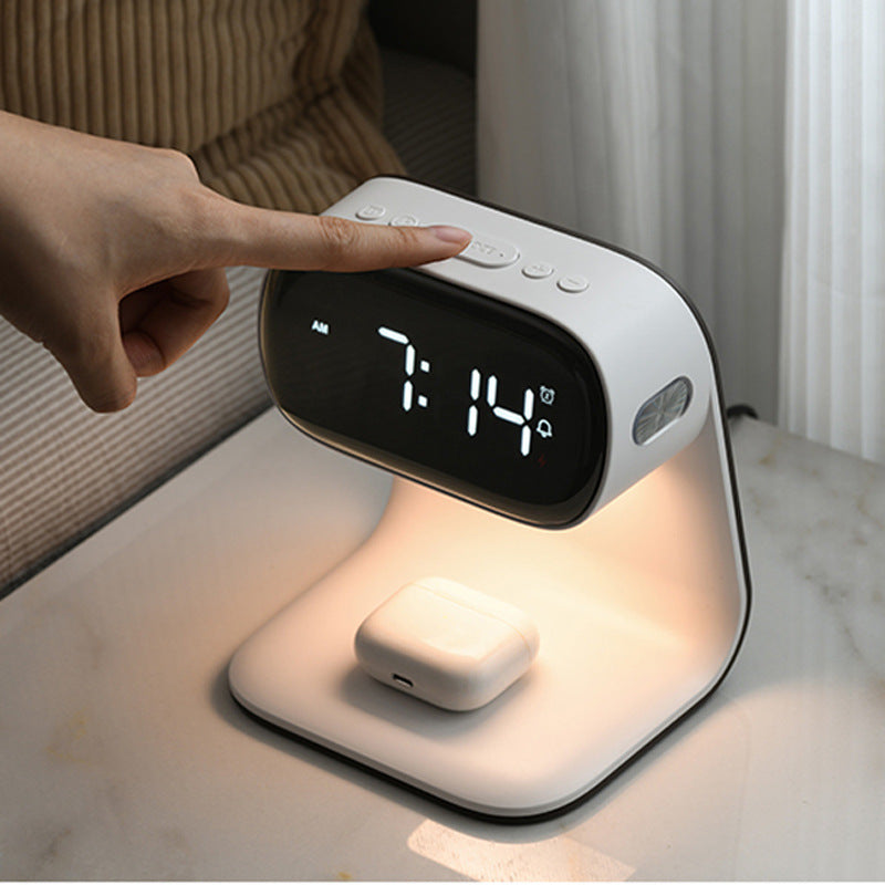 Multifunctional Wireless Charger Alarm Clock