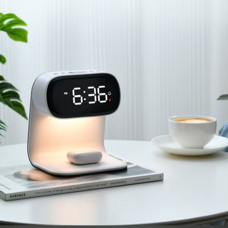 Multifunctional Wireless Charger Alarm Clock